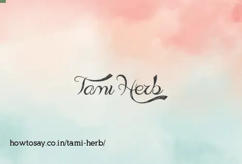 Tami Herb