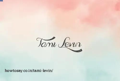 Tami Levin