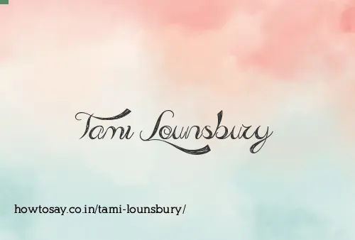 Tami Lounsbury