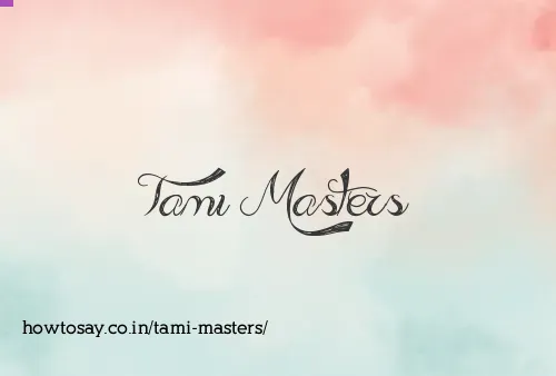 Tami Masters