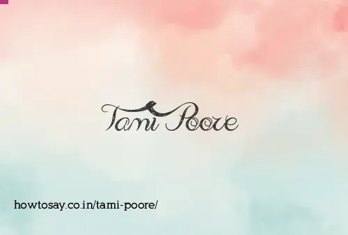 Tami Poore