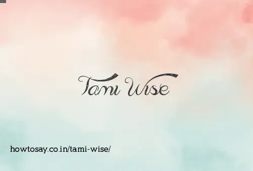 Tami Wise