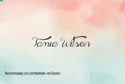 Tamia Wilson