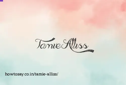 Tamie Alliss