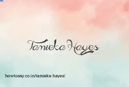 Tamieka Hayes