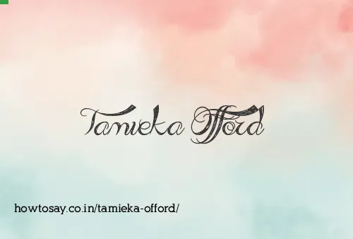 Tamieka Offord