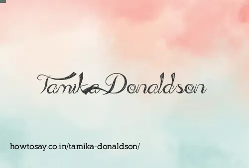 Tamika Donaldson