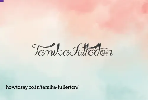Tamika Fullerton