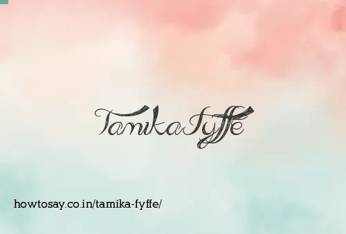 Tamika Fyffe