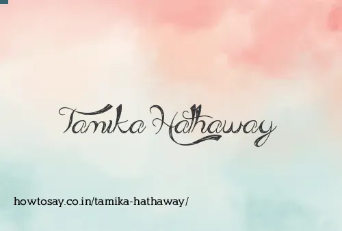 Tamika Hathaway