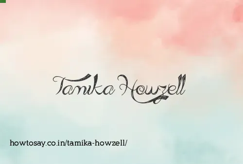 Tamika Howzell