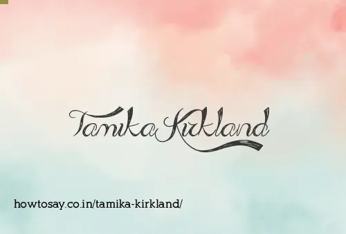 Tamika Kirkland