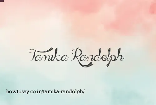 Tamika Randolph