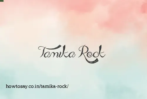 Tamika Rock