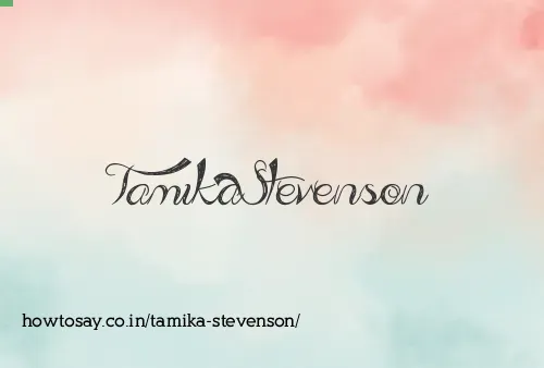 Tamika Stevenson