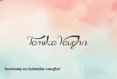 Tamika Vaughn