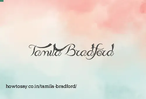 Tamila Bradford