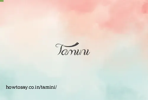 Tamini