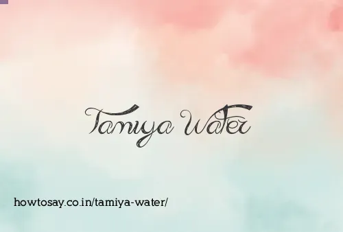 Tamiya Water