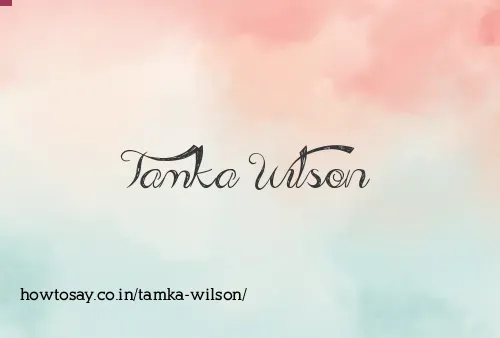 Tamka Wilson