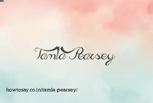 Tamla Pearsey