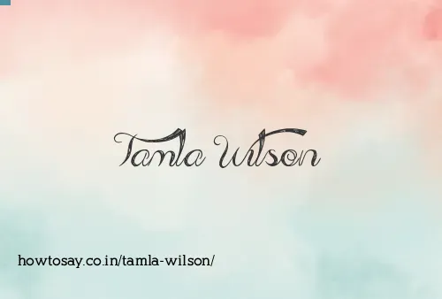 Tamla Wilson