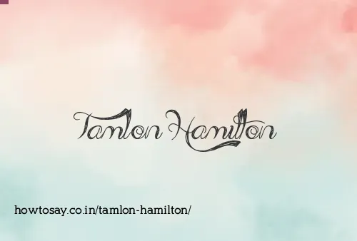 Tamlon Hamilton