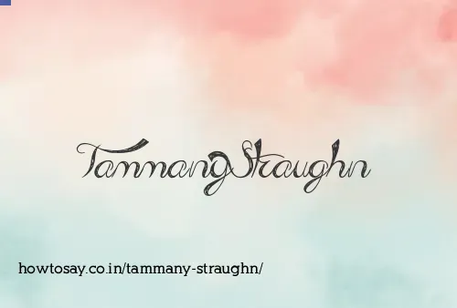 Tammany Straughn