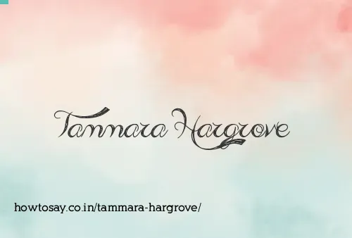 Tammara Hargrove