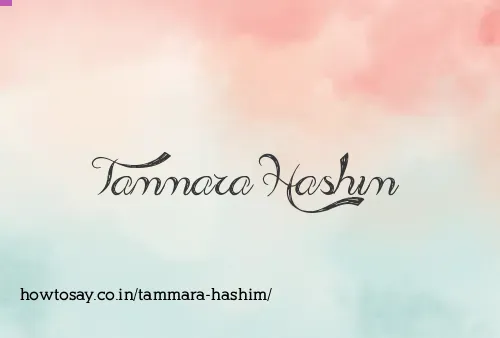 Tammara Hashim