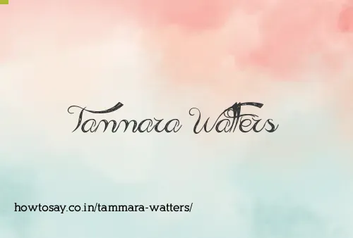 Tammara Watters