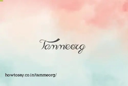 Tammeorg
