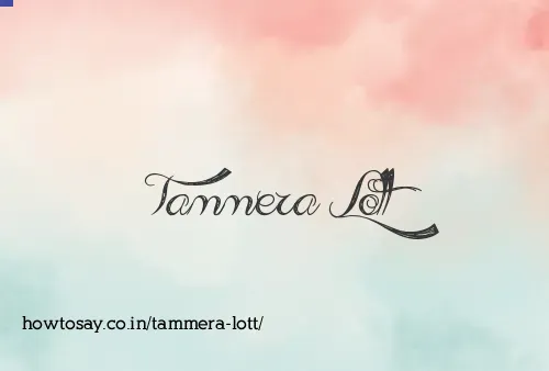 Tammera Lott
