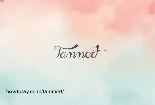 Tammert