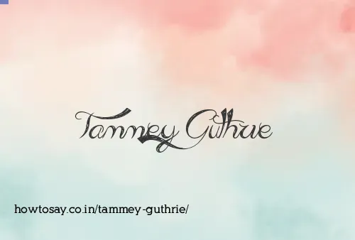 Tammey Guthrie