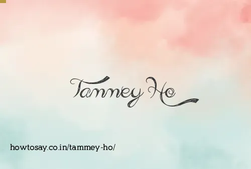 Tammey Ho