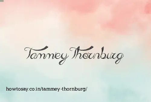 Tammey Thornburg