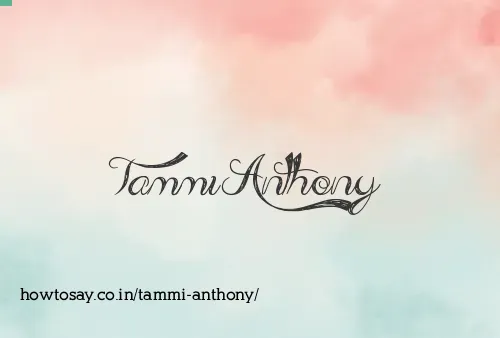 Tammi Anthony