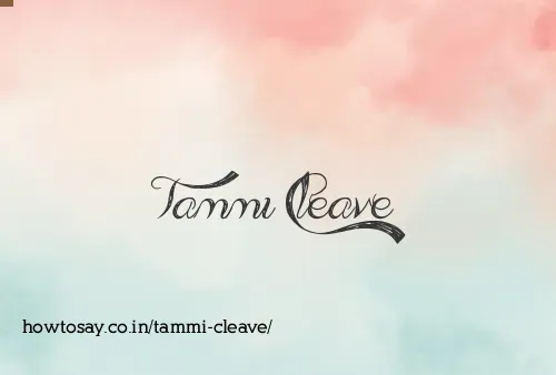 Tammi Cleave