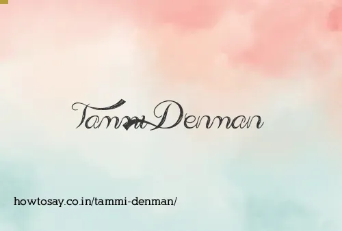 Tammi Denman