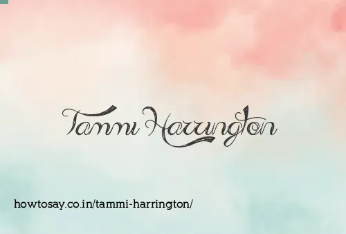 Tammi Harrington