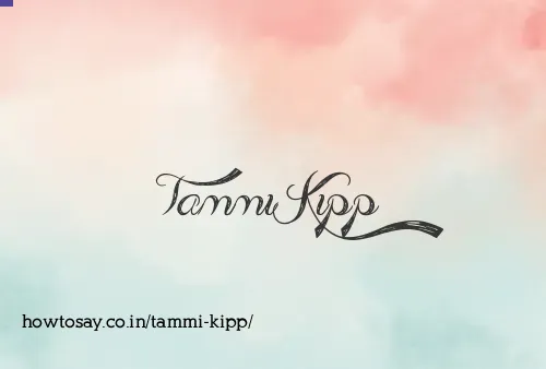 Tammi Kipp