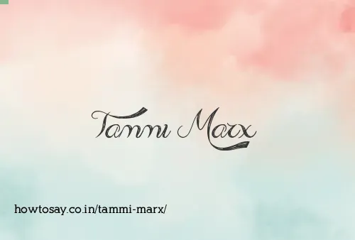 Tammi Marx