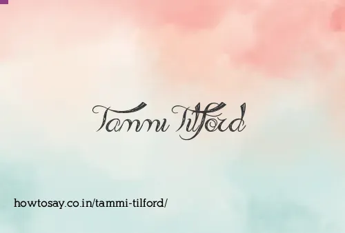 Tammi Tilford