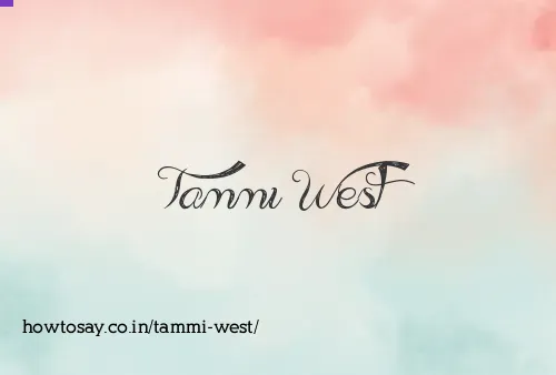 Tammi West