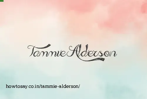 Tammie Alderson