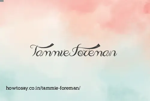 Tammie Foreman
