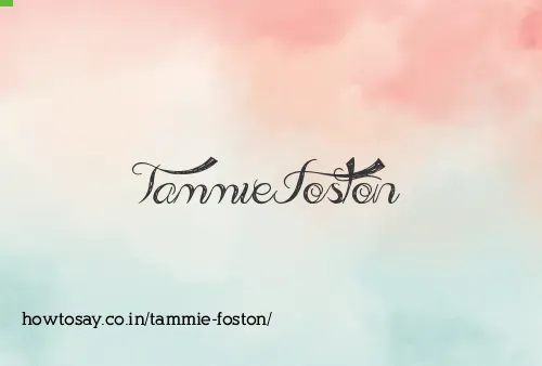 Tammie Foston