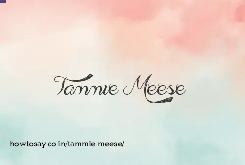 Tammie Meese