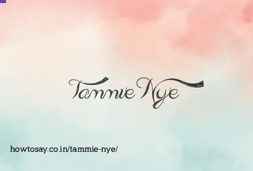 Tammie Nye